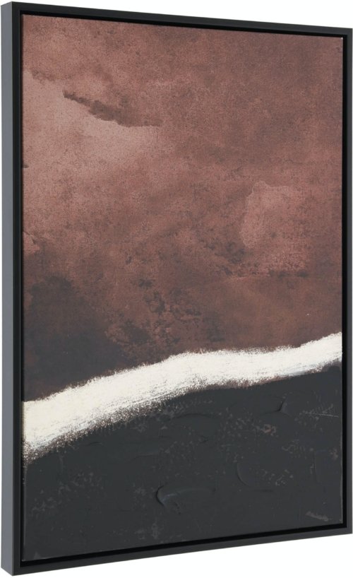 På billedet ser du variationen Kande, Vægkunst i ramme, moderne fra brandet LaForma i en størrelse H: 70 cm. B: 50 cm. L: 4 cm. i farven Rød/Sort