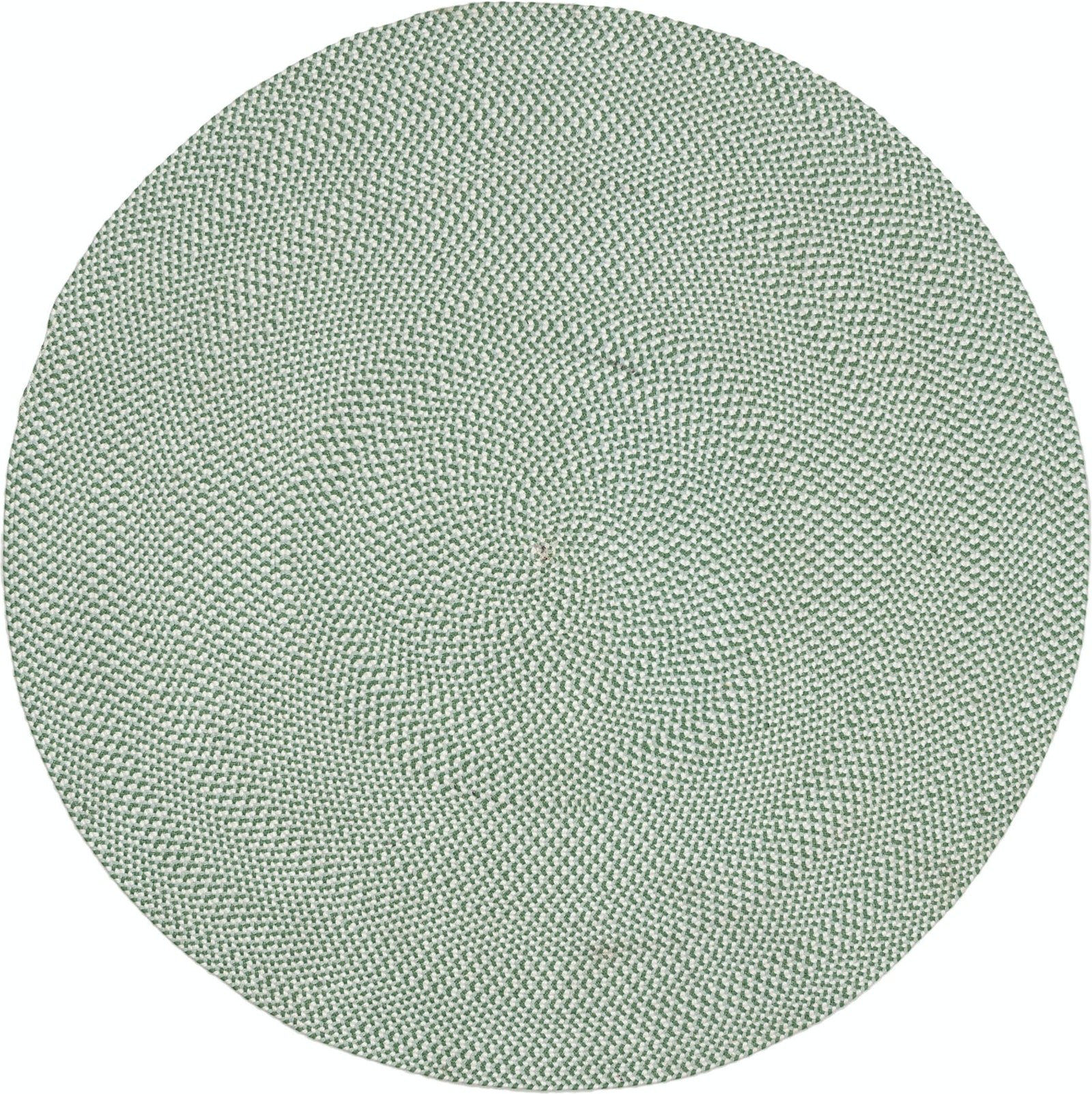 På billedet ser du Rodhe, Tæppe, nordisk, stof fra brandet LaForma i en størrelse H: 1 cm. B: 150 cm. L: 150 cm. i farven Grøn