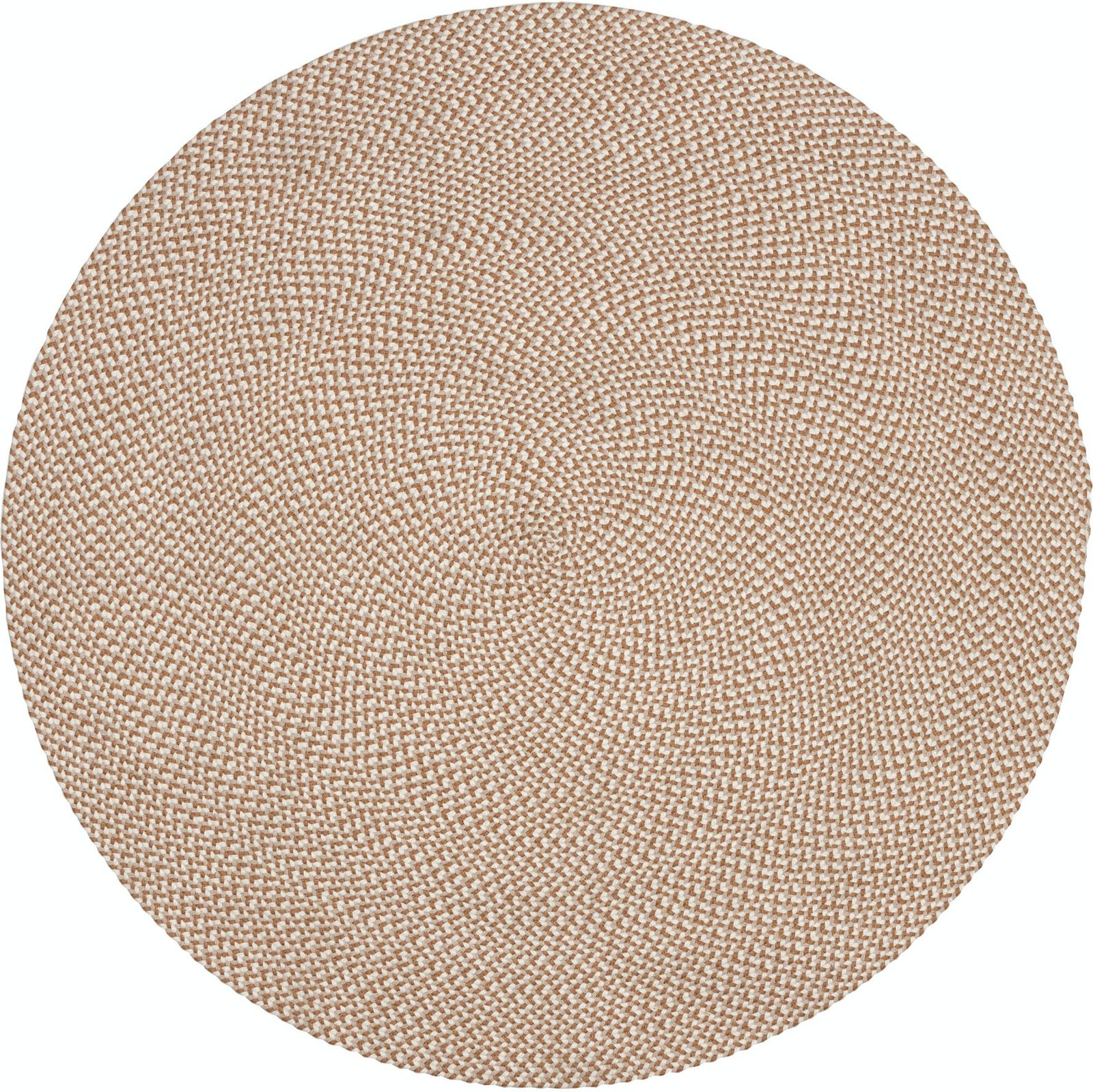 Rodhe, Tæppe, nordisk, stof by LaForma (H: 1 cm. B: 150 cm. L: 150 cm., Beige)