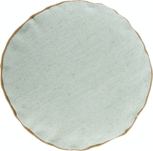 På billedet ser du variationen Dalila, Pudebetræk, moderne, nordisk, stof fra brandet LaForma i en størrelse H: 1 cm. B: 45 cm. L: 45 cm. i farven Grøn