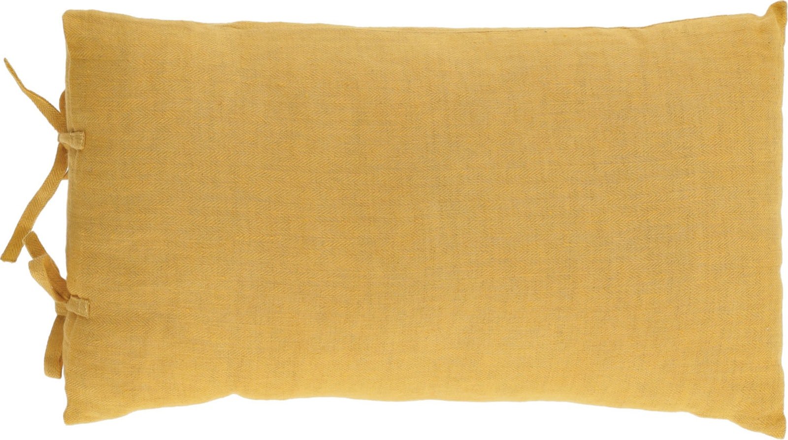 Tazu, Pudebetræk, rustik, kolonialt, stof by LaForma (H: 1 cm. B: 30 cm. L: 50 cm., Sennep)