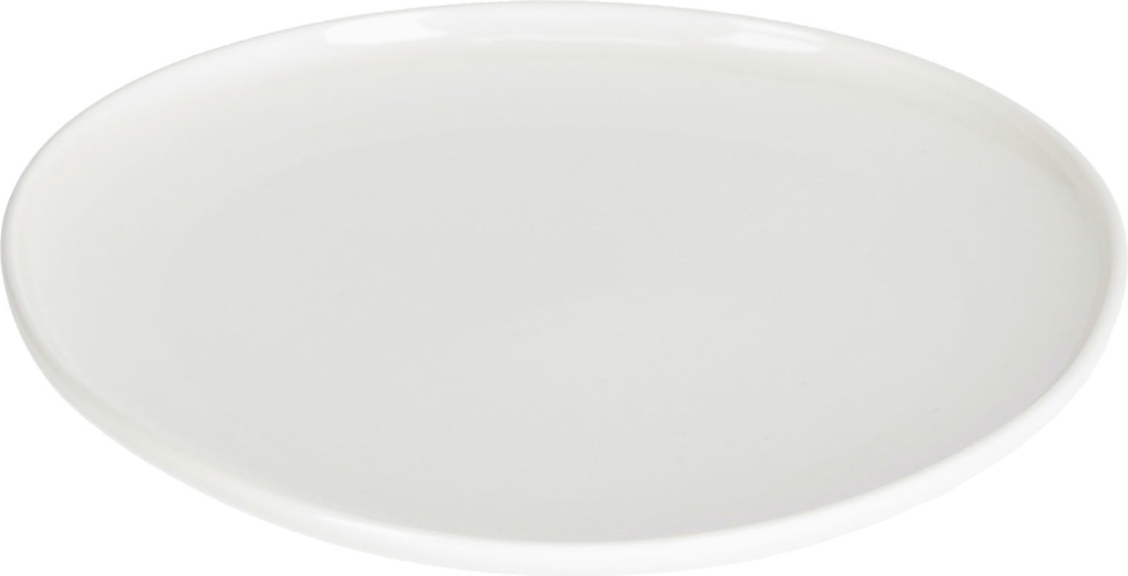LAFORMA Pahi tallerken, rund - hvid porcelæn (Ø26)