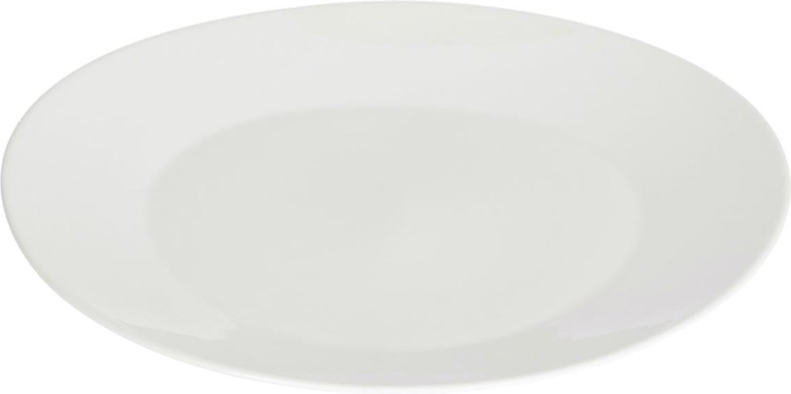 LAFORMA Pierina tallerken - hvid porcelæn (Ø26,8)