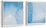 På billedet ser du variationen Maeva, Vægkunst i ramme fra brandet LaForma i en størrelse H: 40 cm. B: 4 cm. L: 40 cm. i farven Blå