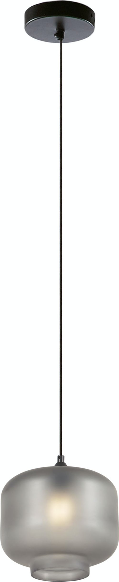 På billedet ser du variationen Cristabel, Loftlampe, glas fra brandet LaForma i en størrelse H: 35 cm. B: 25 cm. L: 25 cm. i farven Grå