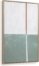 På billedet ser du variationen Malvern, Vægkunst i ramme fra brandet LaForma i en størrelse H: 70 cm. B: 50 cm. L: 43 cm. i farven Grøn/Hvid