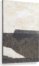På billedet ser du variationen Zanila, Vægkunst på lærred, solidt træ fra brandet LaForma i en størrelse H: 60 cm. B: 90 cm. L: 3 cm. i farven Hvid Sort
