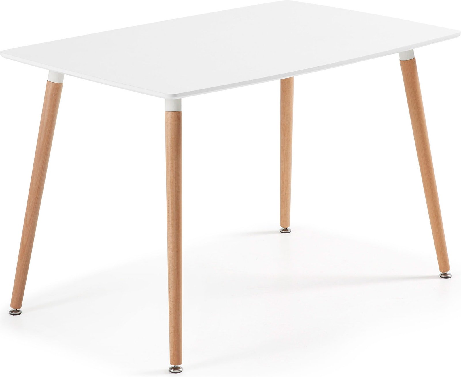 På billedet ser du variationen Wad, Spisebord, nordisk, moderne fra brandet LaForma i en størrelse H: 73 cm. B: 120 cm. L: 75 cm. i farven Hvid/Natur