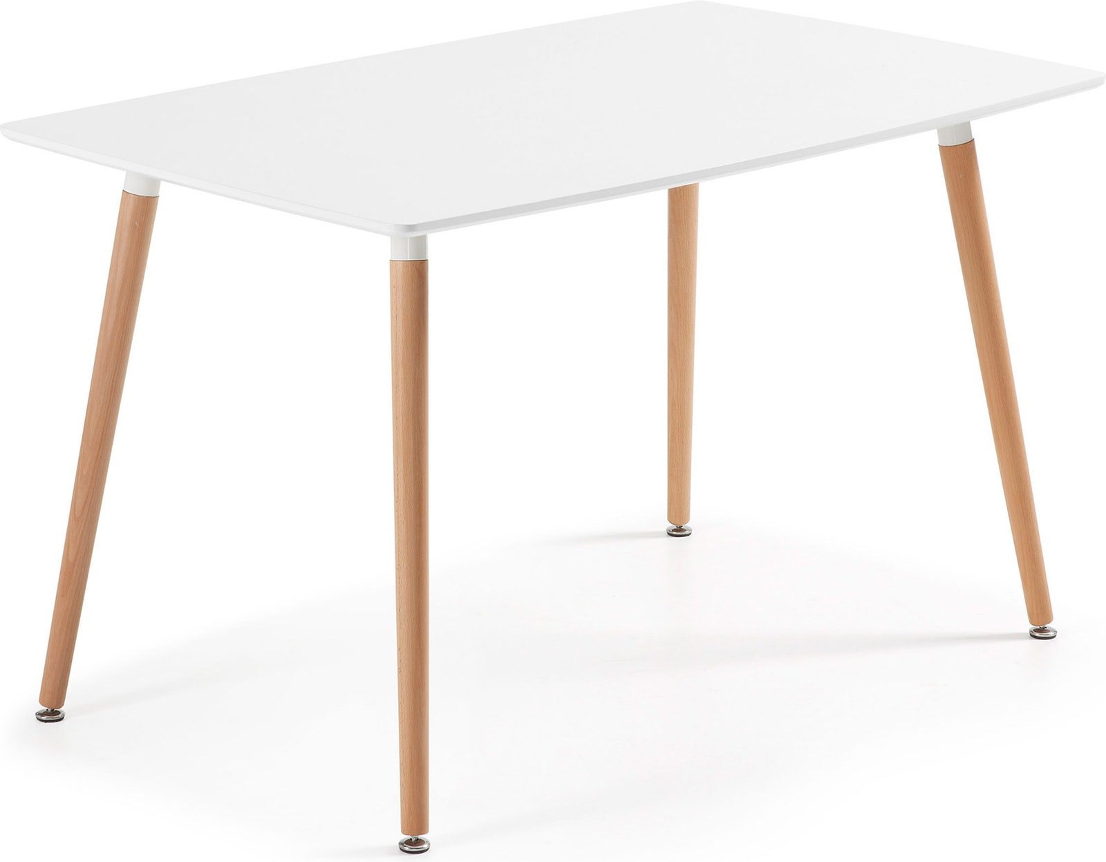 På billedet ser du variationen Wad, Spisebord, nordisk, moderne fra brandet LaForma i en størrelse H: 73 cm. B: 140 cm. L: 80 cm. i farven Hvid/Natur
