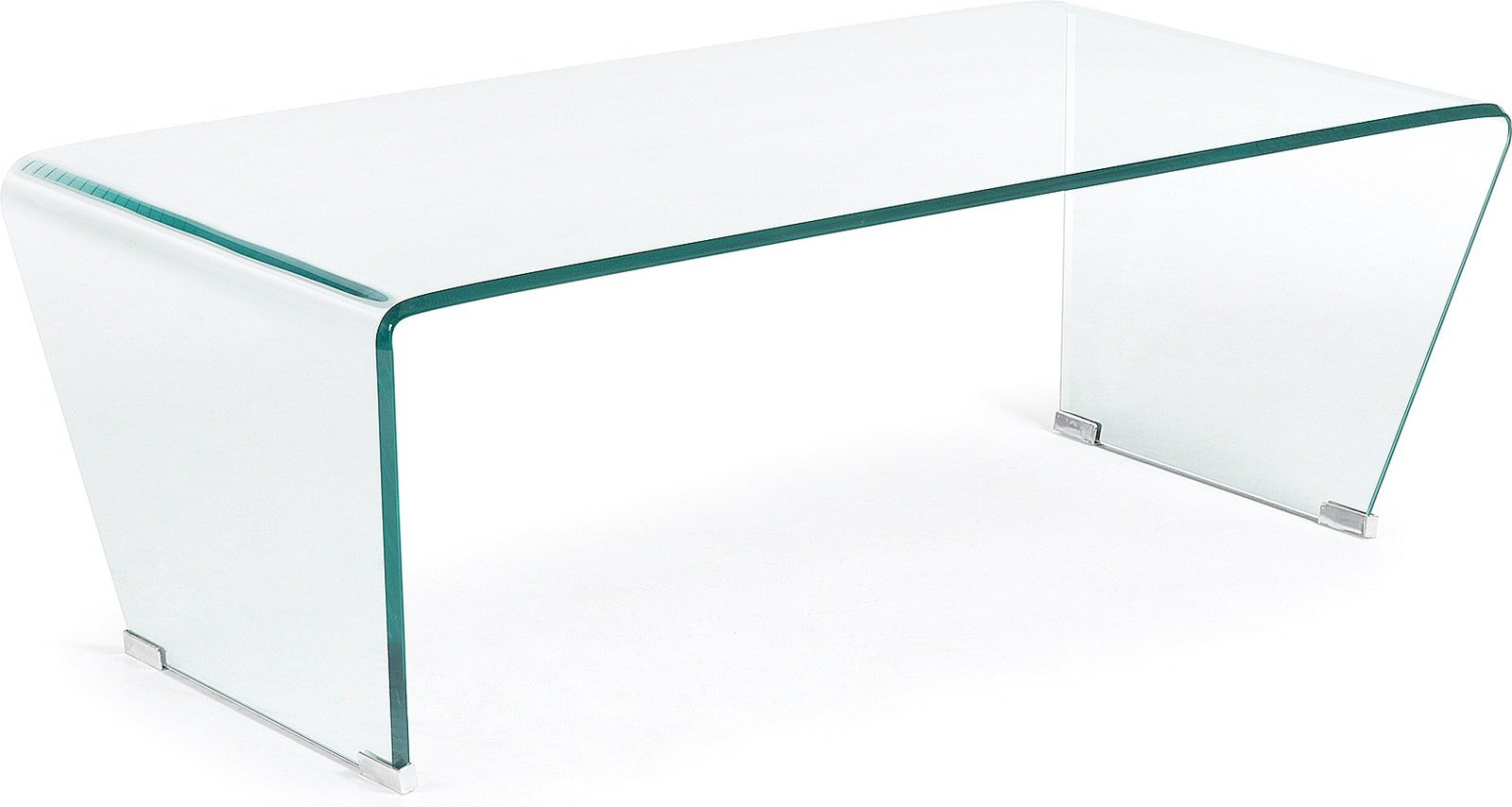 På billedet ser du variationen Burano, Kaffebord, moderne, glas fra brandet LaForma i en størrelse H: 40 cm. B: 120 cm. L: 60 cm. i farven Klar