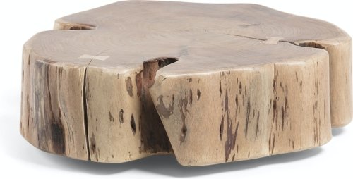 På billedet ser du variationen Essi, Kaffebord, rustik, kolonialt, solidt træ fra brandet LaForma i en størrelse H: 23 cm. B: 65 cm. L: 60 cm. i farven Natur