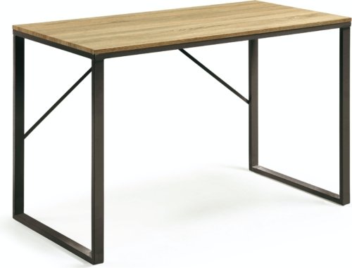 På billedet ser du variationen Talbot, Skrivebord, nordisk, moderne fra brandet LaForma i en størrelse H: 76 cm. B: 120 cm. L: 60 cm. i farven Natur/Sort