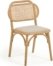 På billedet ser du variationen Doriane, Spisebordsstol, solidt træ fra brandet LaForma i en størrelse H: 82.5 cm. B: 47 cm. L: 51 cm. i farven Natur