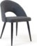 På billedet ser du variationen Mael, Spisebordsstol, nordisk, moderne fra brandet LaForma i en størrelse H: 82 cm. B: 46 cm. L: 50 cm. i farven Mørkegrå/Sort