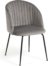 På billedet ser du variationen Lumina, Spisebordsstol, vintage, moderne, stof fra brandet LaForma i en størrelse H: 82 cm. B: 56 cm. L: 51 cm. i farven Grå/Sort