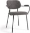 På billedet ser du variationen Auxtina, Spisebordsstol, moderne, nordisk, stof fra brandet LaForma i en størrelse H: 78 cm. B: 60 cm. L: 54 cm. i farven Grå