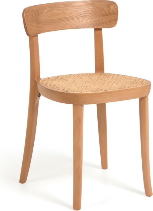 På billedet ser du variationen Romane, Spisebordsstol fra brandet LaForma i en størrelse H: 75 cm. B: 44 cm. L: 45 cm. i farven Natur