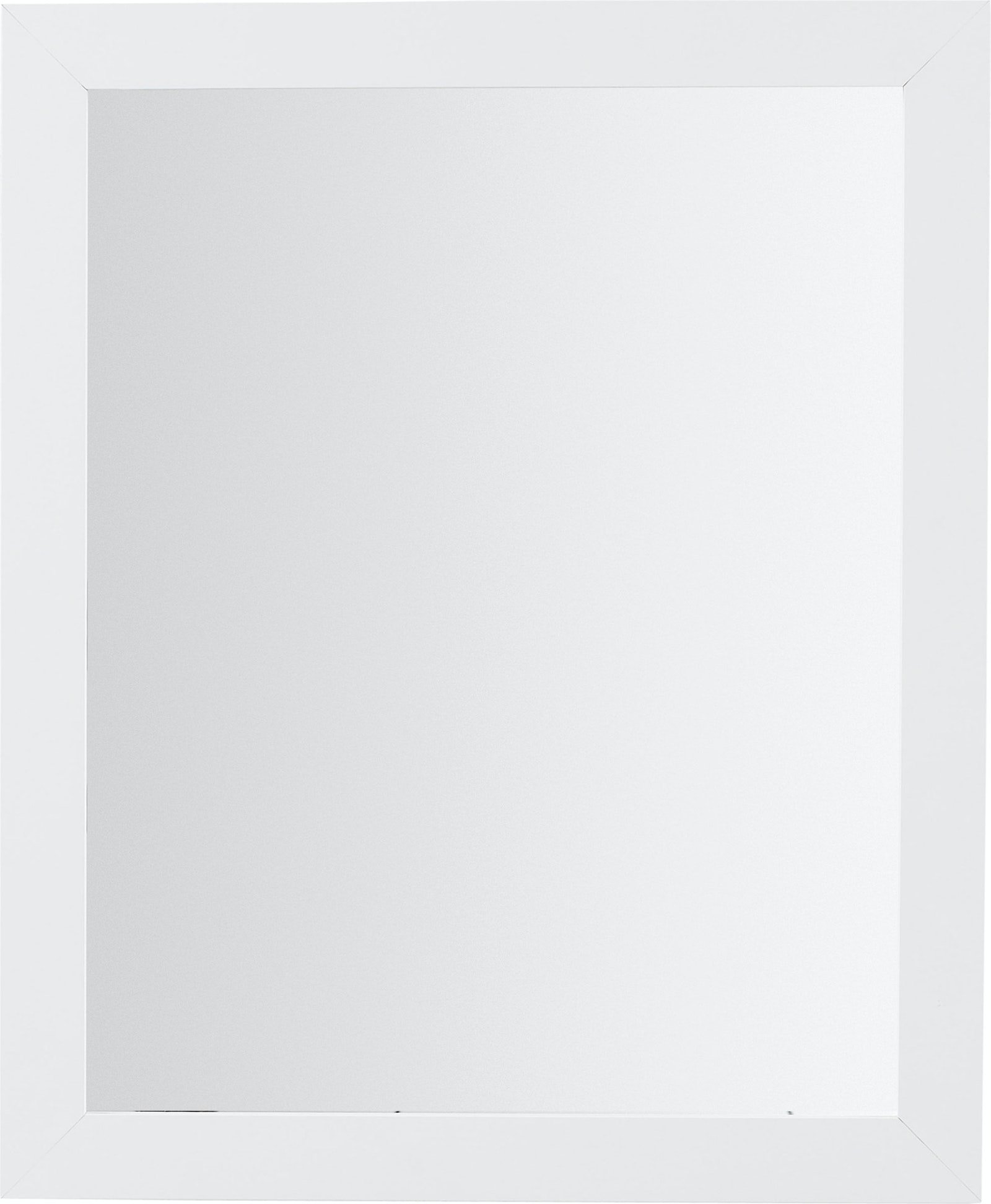 På billedet ser du Junko, Vægspejl, moderne, glas fra brandet LaForma i en størrelse H: 57 cm. B: 47 cm. L: 1.2 cm. i farven Hvid