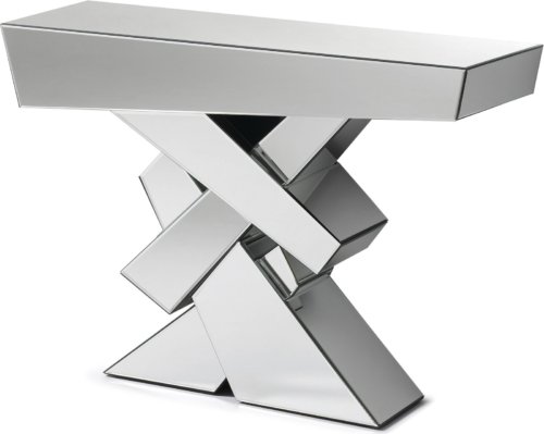 På billedet ser du variationen Louis, Konsolbord, moderne fra brandet LaForma i en størrelse H: 81 cm. B: 115.5 cm. L: 33 cm. i farven Sølv