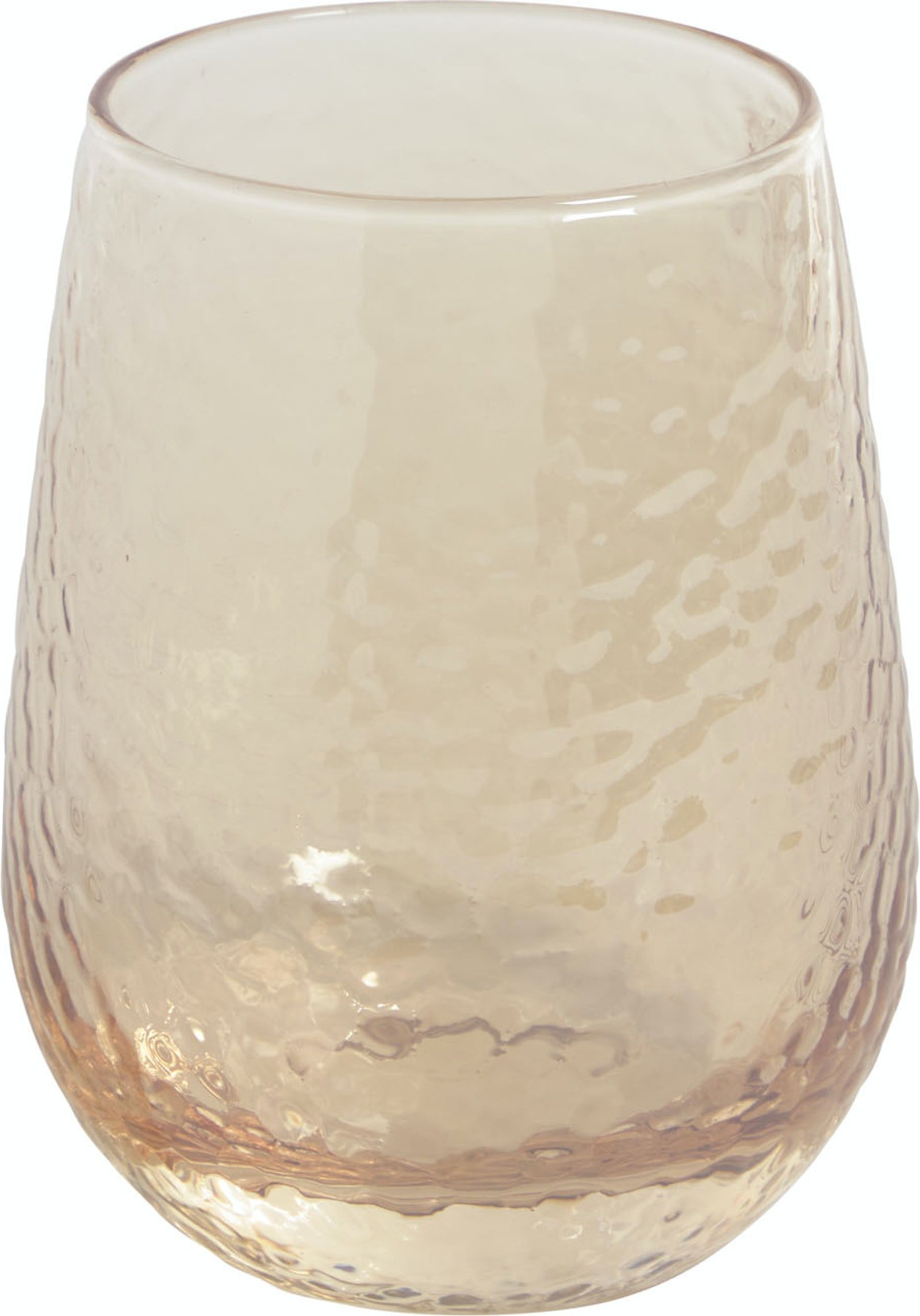 På billedet ser du Saran, Drikkeglas, glas fra brandet LaForma i en størrelse H: 12 cm. B: 9.3 cm. L: 9.3 cm. i farven Orange