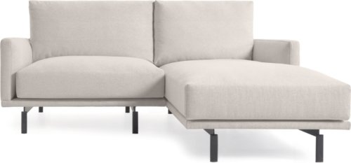På billedet ser du variationen Galene, 2-personers sofa, Højre chaiselong, nordisk, polstret fra brandet LaForma i en størrelse H: 94 cm. B: 194 cm. L: 166 cm. i farven Beige