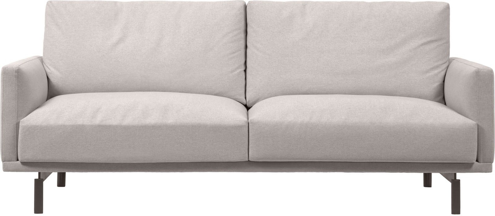 Galene, 2-personers sofa, moderne, nordisk, polstret by LaForma (H: 94 cm. B: 96 cm. L: 174 cm., Beige)