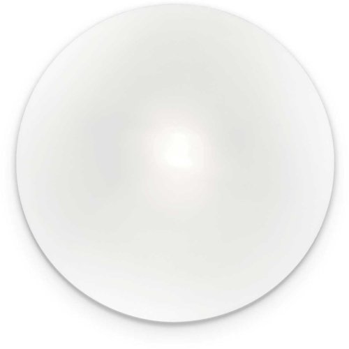 På billedet ser du variationen Smarties, Væglampe, Ap1, glas fra brandet Ideal Lux i en størrelse D: 14 cm. x B: 8 cm. i farven Hvid