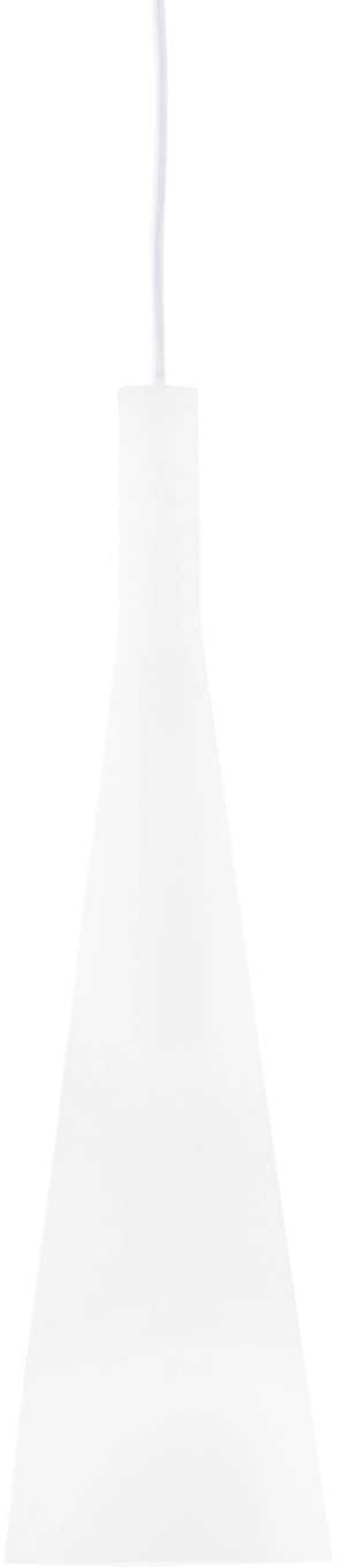 På billedet ser du Milk, Pendel lampe, Sp1, glas fra brandet Ideal Lux i en størrelse D: 14 cm. x H: 59 cm. i farven Hvid