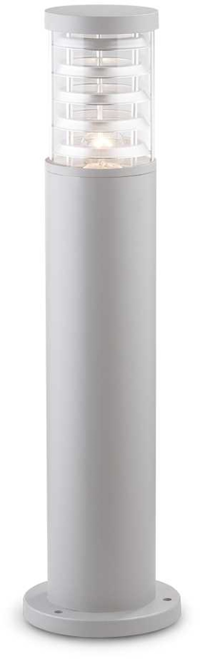 Tronco, Udendørs gulvlampe, Pt1, aluminium by Ideal Lux (D: 15 cm. x H: 60 cm., Grå)
