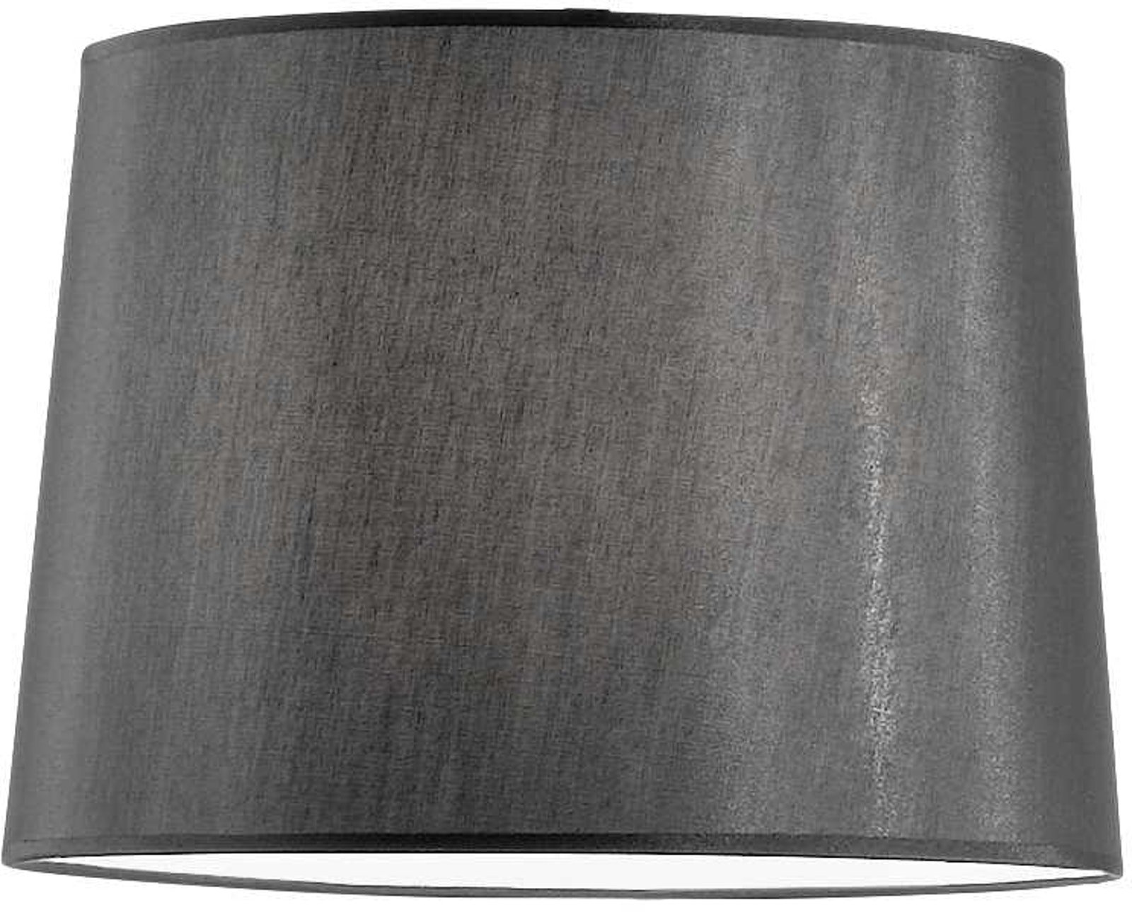 Dorsale, Lampeskærm, Paralume, stof by Ideal Lux (D: 40 cm. x H: 30 cm., Sort)
