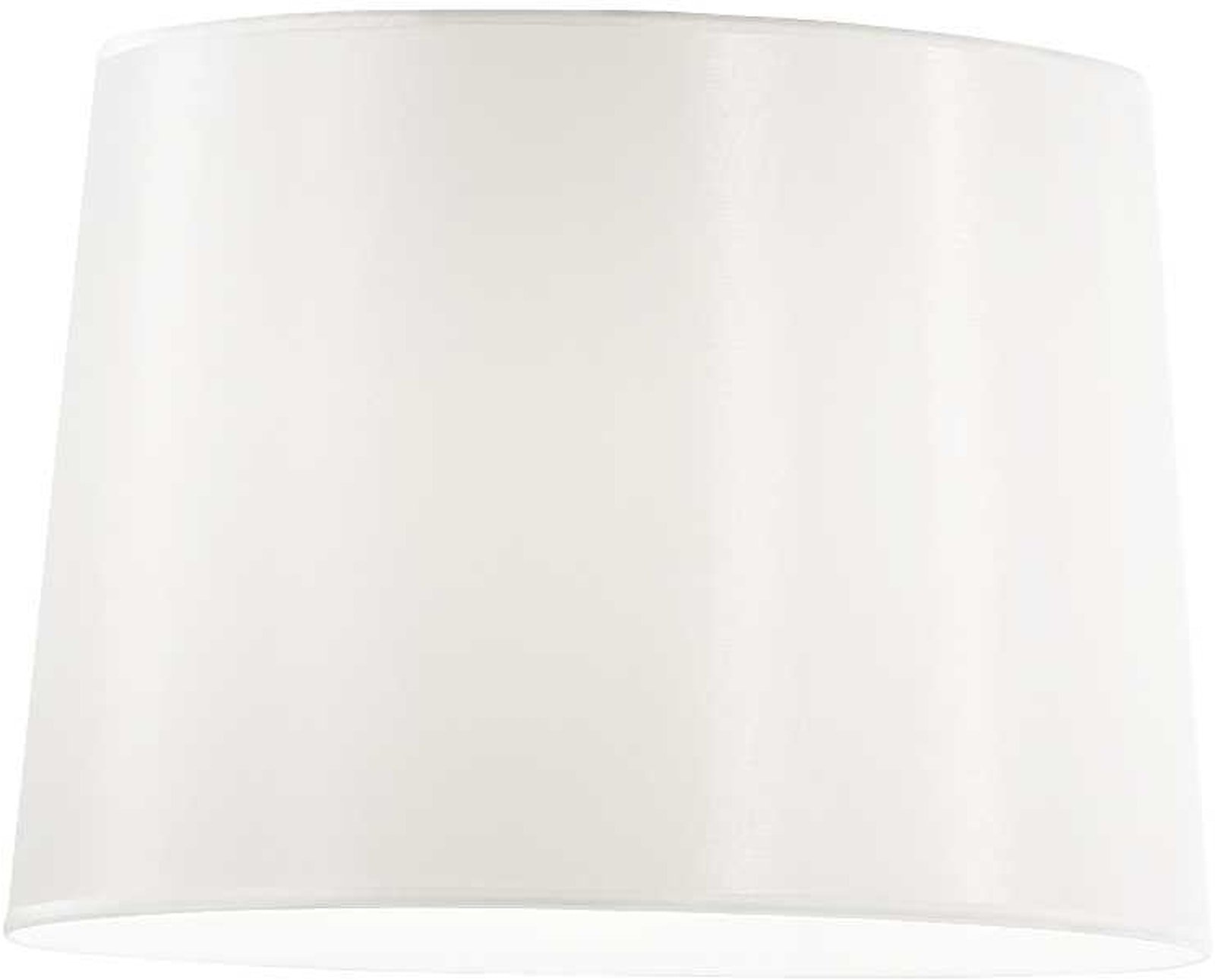 Dorsale, Lampeskærm, Paralume, stof by Ideal Lux (D: 40 cm. x H: 30 cm., Hvid)