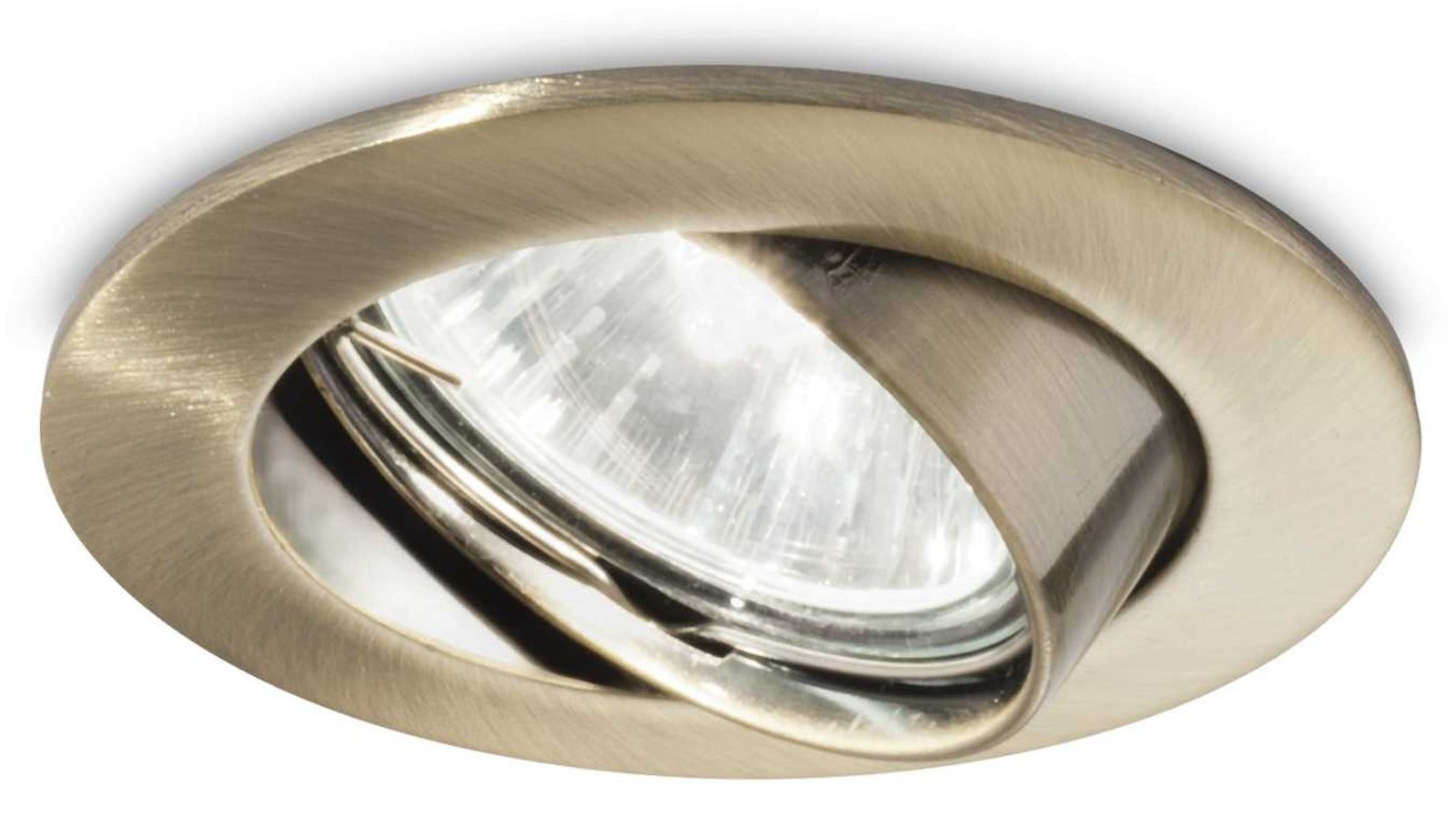 Swing, Indbygningslampe, Fi, metal by Ideal Lux (D: 8 cm. x H: 2 cm., Brændt)