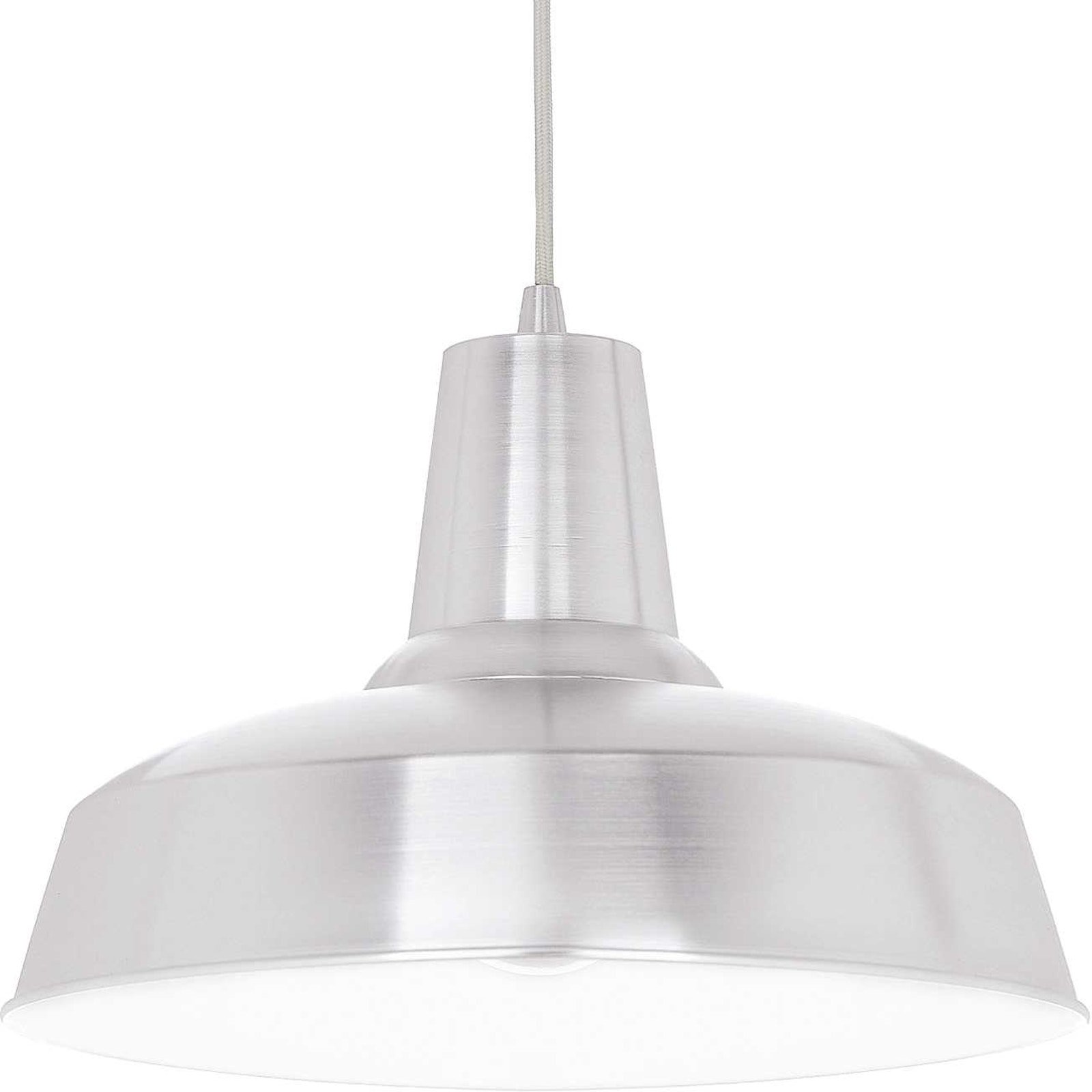 Moby, Pendel lampe, Sp1, metal by Ideal Lux (D: 35 cm. x H: 35 cm., Aluminium)