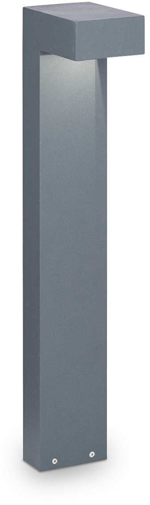 På billedet ser du variationen Sirio, Udendørs gulvlampe, Pt2, aluminium fra brandet Ideal Lux i en størrelse H: 60 cm. x B: 15 cm. x L: 10 cm. i farven Antracit