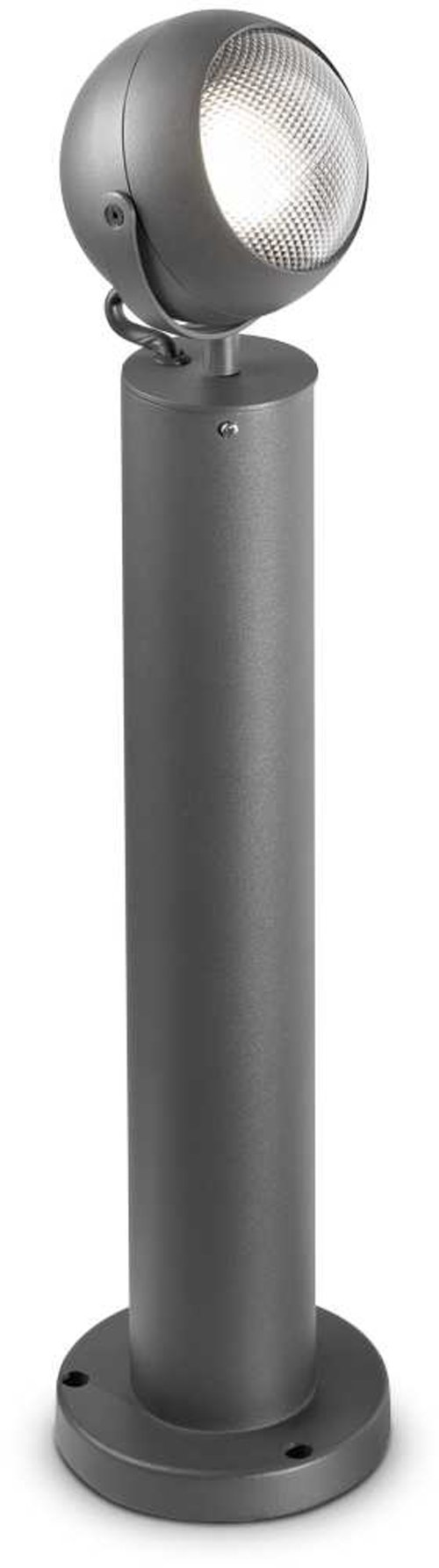 På billedet ser du variationen Zenith, Udendørs gulvlampe, Pt, aluminium fra brandet Ideal Lux i en størrelse D: 13 cm. x H: 60 cm. i farven Antracit