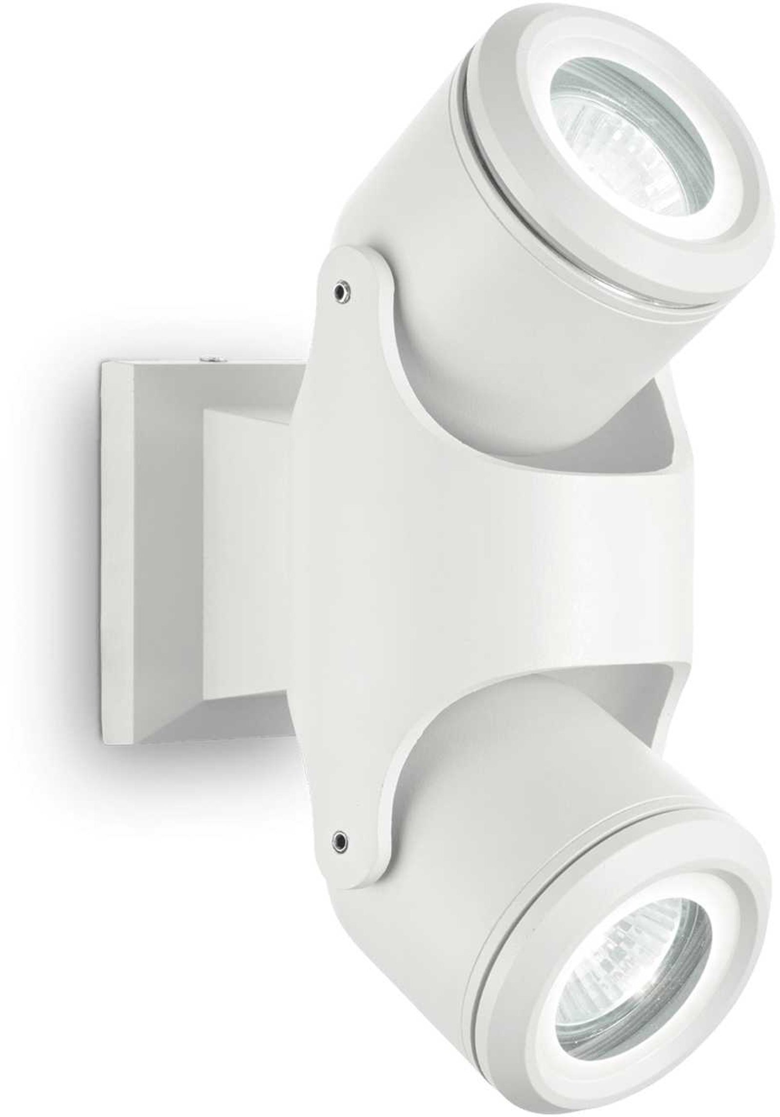 Xeno, Udendørs loftslampe, Pl2, aluminium by Ideal Lux (H: 14 cm. x B: 24 cm. x L: 9 cm., Hvid)