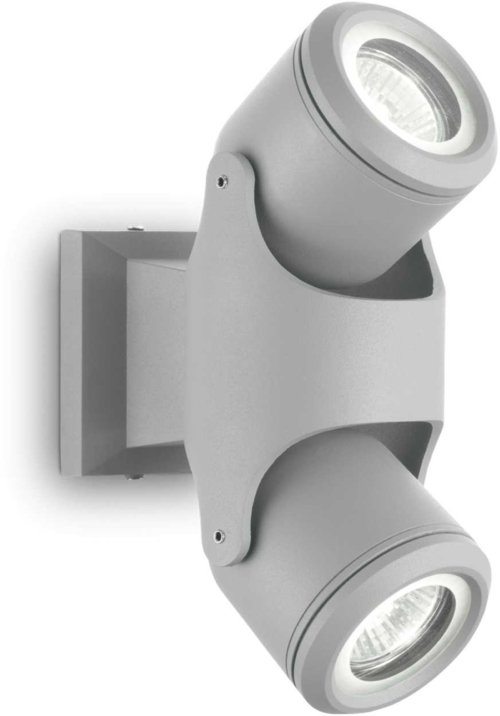 På billedet ser du variationen Xeno, Udendørs loftslampe, Pl2, aluminium fra brandet Ideal Lux i en størrelse H: 14 cm. x B: 24 cm. x L: 9 cm. i farven Grå