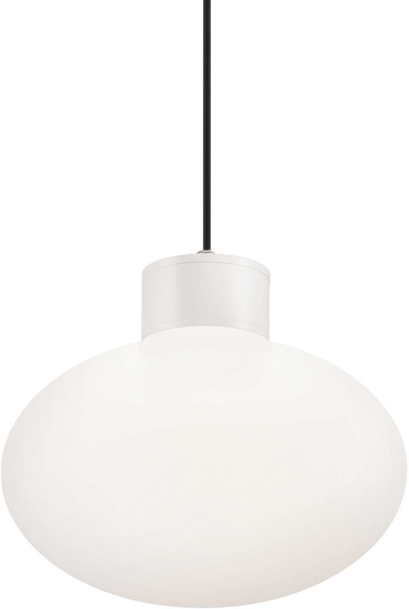 Clio, Udendørs pendel lampe, Msp1, aluminium by Ideal Lux (D: 9 cm. x H: 4 cm., Hvid)