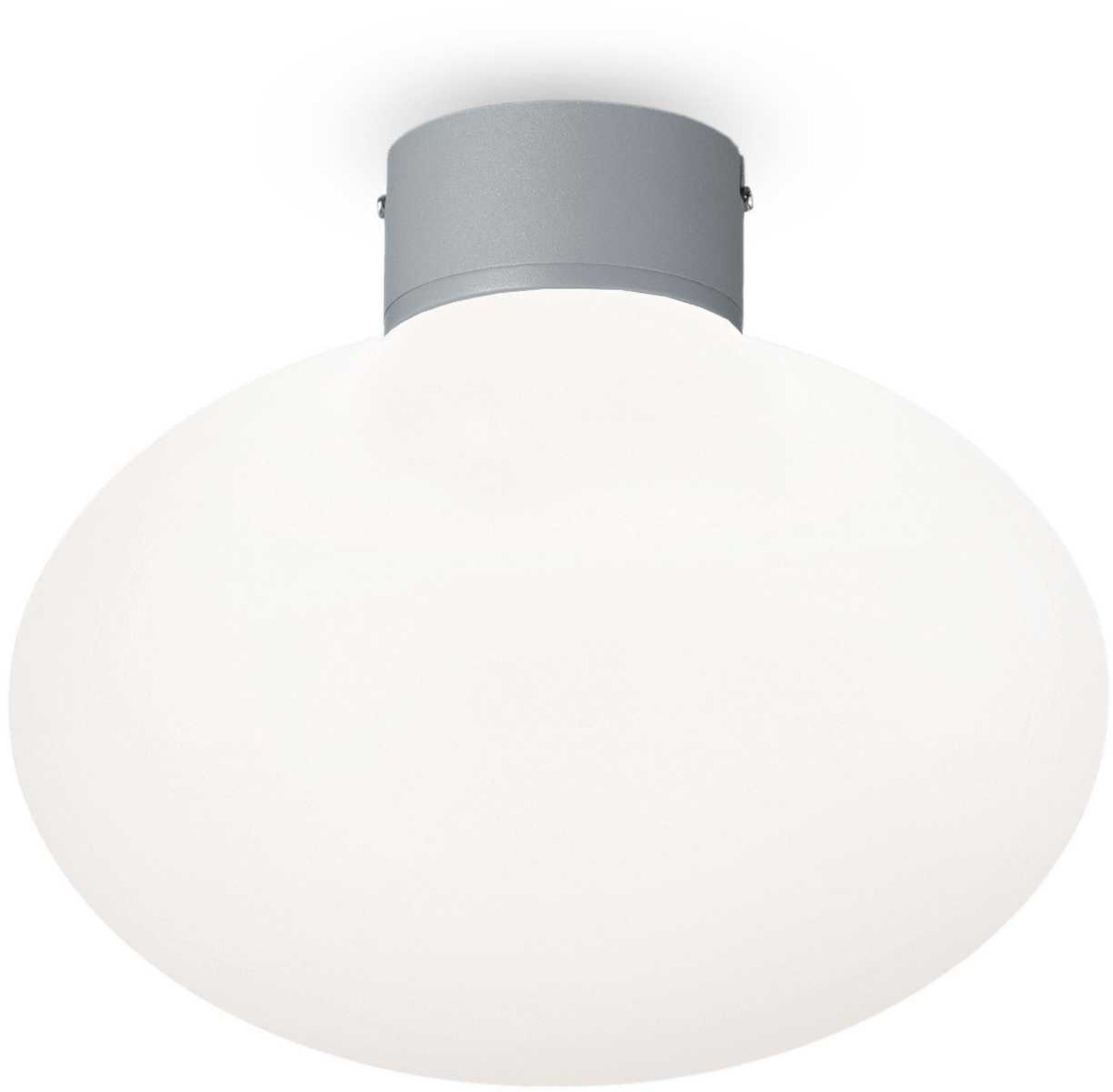 Clio, Udendørs loftslampe, Mpl1, aluminium by Ideal Lux (D: 9 cm. x H: 4 cm., Grå)