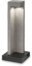 På billedet ser du variationen Titano, Udendørs gulvlampe, Pt, metal fra brandet Ideal Lux i en størrelse H: 49 cm. x B: 18 cm. x L: 18 cm. i farven Granit/Sort/4000 kelvin