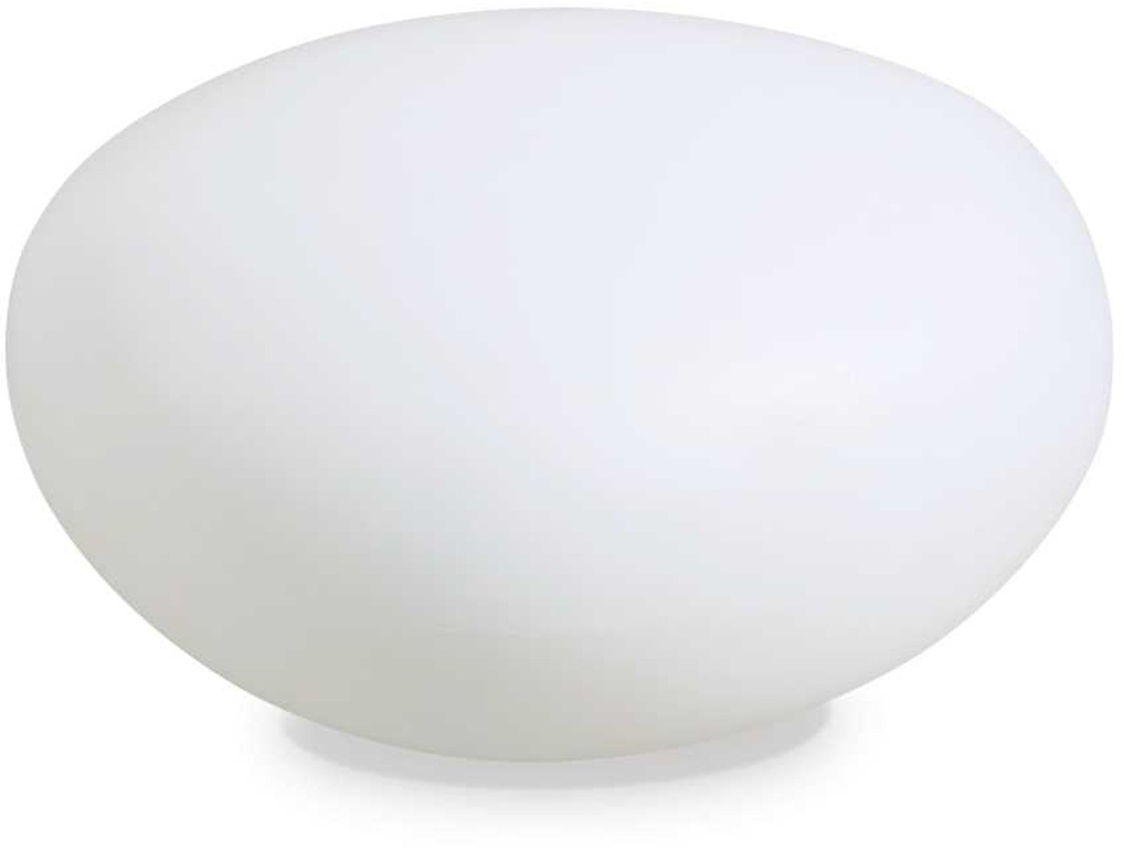 Sasso, Udendørs gulvlampe, Pt1, plast by Ideal Lux (H: 19 cm. x B: 25 cm. x L: 33 cm., Hvid/Sort)