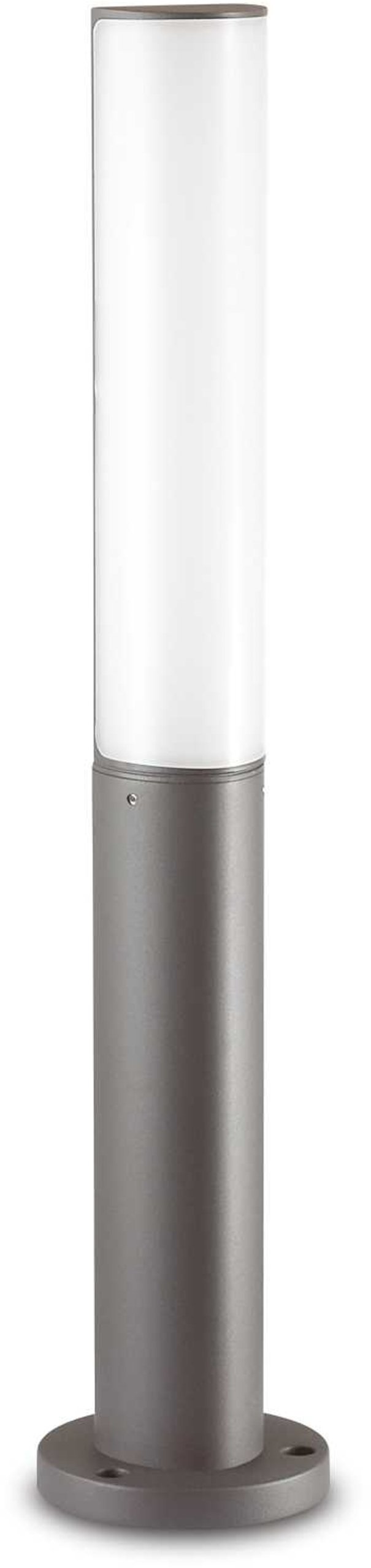 Etere, Udendørs gulvlampe, Pt, aluminium by Ideal Lux (D: 12 cm. x H: 60 cm., Antracit/4000 kelvin)