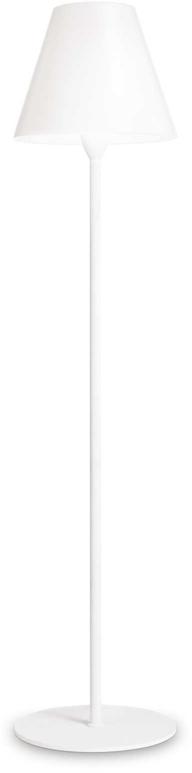 Itaca, Udendørs gulvlampe, Pt1, metal by Ideal Lux (D: 39 cm. x H: 169 cm., Hvid)