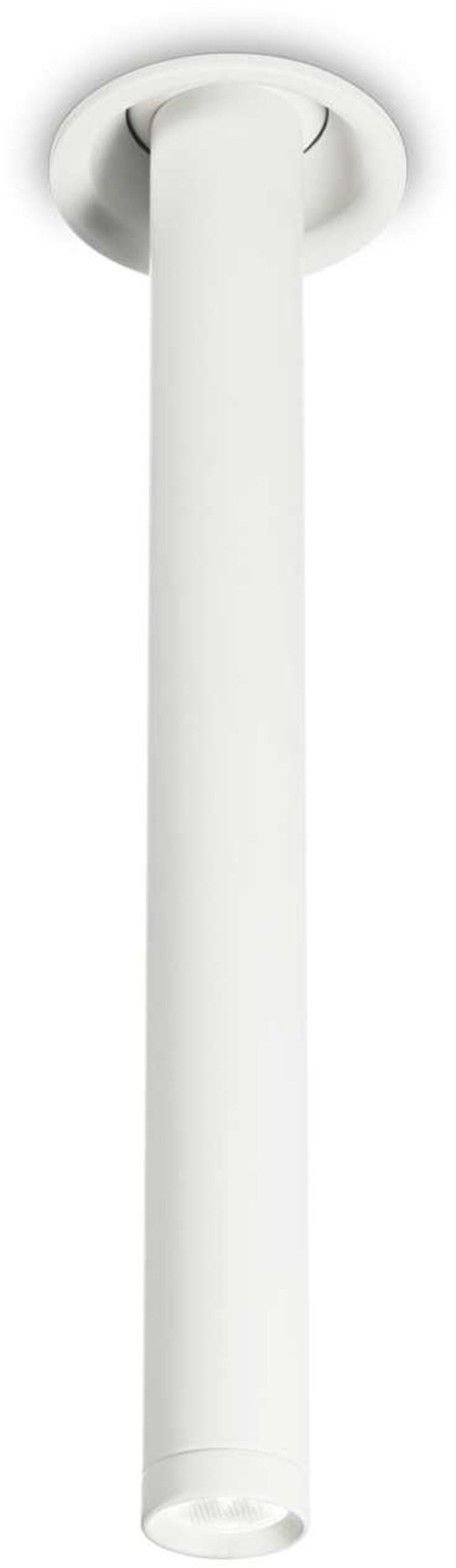 Eye, Indbygningslampe, Fi, aluminium by Ideal Lux (D: 5 cm. x H: 27 cm., Hvid)
