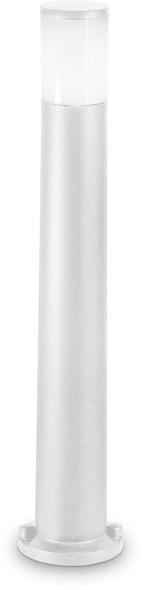 På billedet ser du variationen Amelia, Udendørs gulvlampe, Pt1, plast fra brandet Ideal Lux i en størrelse D: 9 cm. x H: 80 cm. i farven Hvid