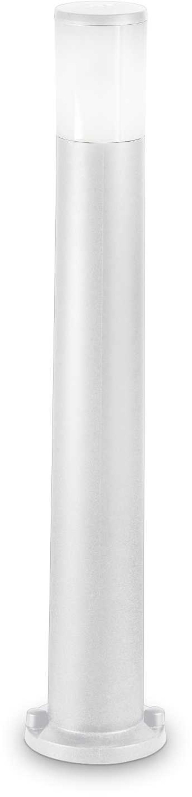 Amelia, Udendørs gulvlampe, Pt1, plast by Ideal Lux (D: 9 cm. x H: 80 cm., Hvid)
