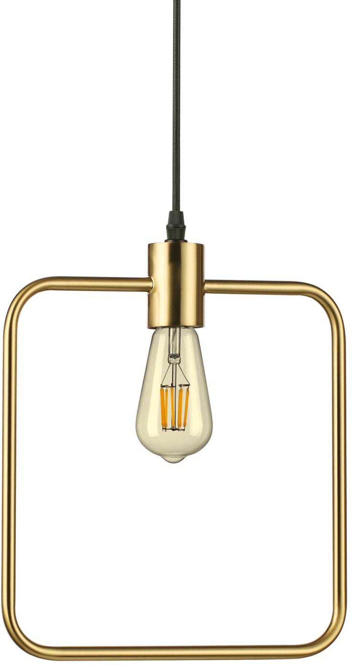 På billedet ser du variationen Abc Sp1, Pendel lampe, metal fra brandet Ideal lux i en størrelse D: 29 cm. x H: 4 cm. x B: 29 cm. i farven Messing