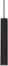 På billedet ser du variationen Tube, Pendel lampe, Sp, aluminium fra brandet Ideal Lux i en størrelse D: 4 cm. x H: 25 cm. i farven Sort