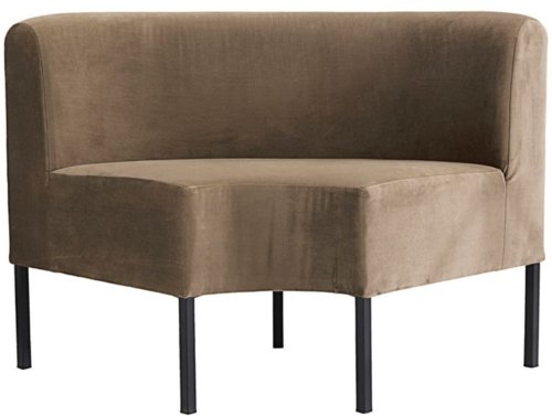 På billedet ser du variationen Sofa, Bygselv-sofa fra brandet House Doctor i en størrelse Hjørnemodul i farven Sandfarve