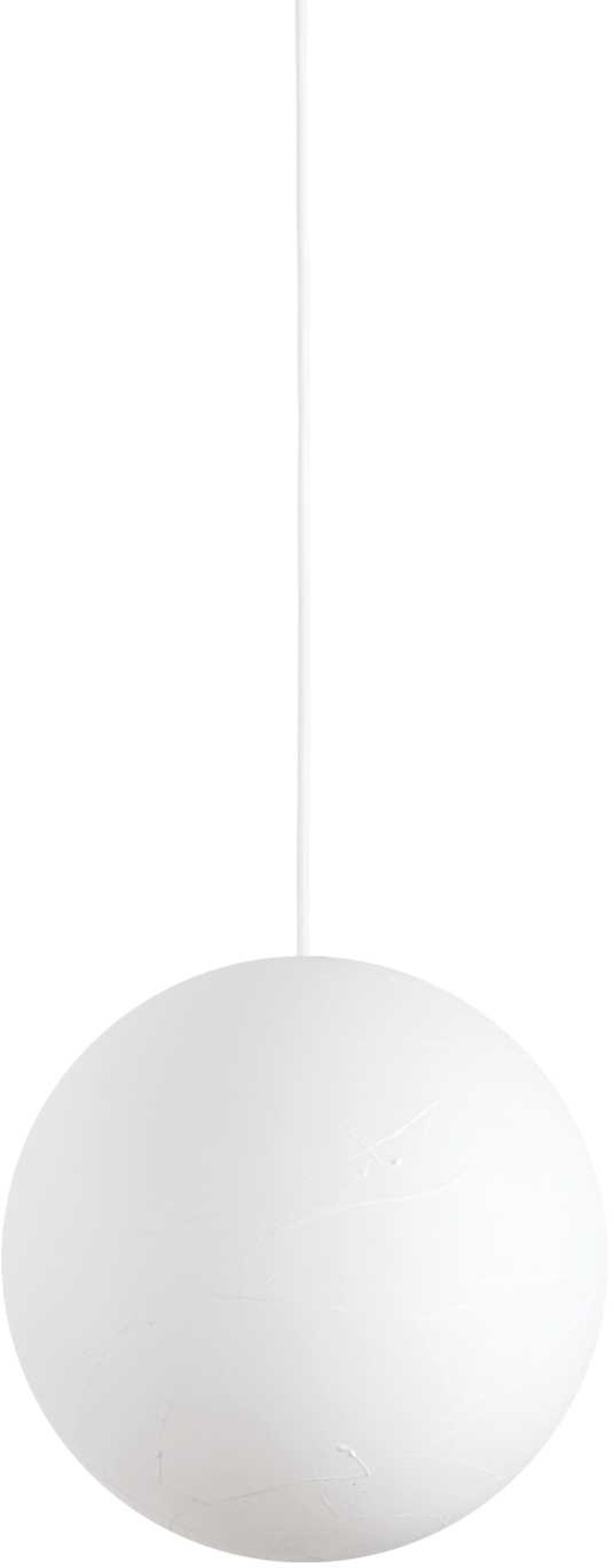 Carta, Pendel lampe, Sp1, plast by Ideal Lux (D: 30 cm. x H: 27 cm., Hvid)